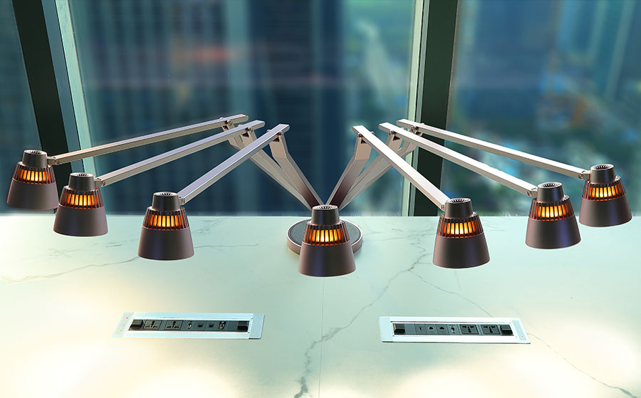 黑眼睛廣告為萊德利照明科技拍攝的產品新款圖片